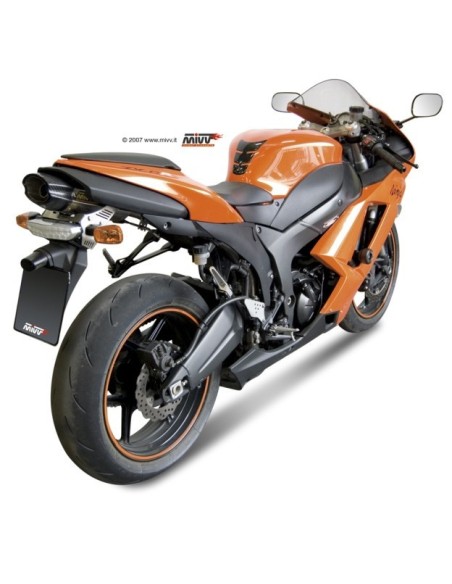 silencioso mivv suono st acero carbono kawasaki zx 6 r 2007 08 uk 019 l7