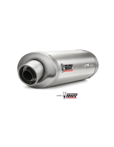 silenciosos mivv oval st acero yamaha fz6 fz6 fazer 2004 11 uy 015 lx1