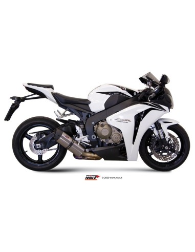 escape completo mivv 4x2x1 suono st steel con tapa carbono honda cbr 1000 rr 2008 13