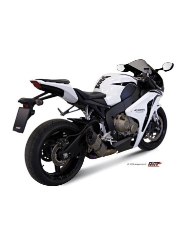 escape completo mivv 4x2x1 suono st steel con tapa carbono honda cbr 1000 rr 2008 13
