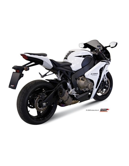escape completo mivv 4x2x1 suono st steel con tapa carbono honda cbr 1000 rr 2008 13
