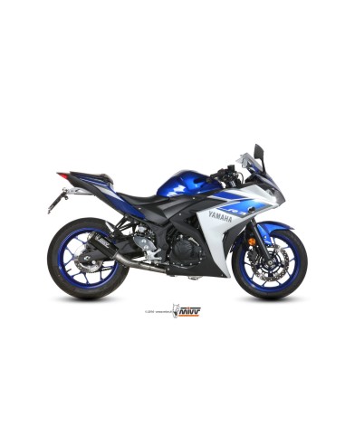 escape completo mivv 2x1 mk3 carbono yamaha yzf r25 2015 24 mt 03 2016 24 r3 2015 24