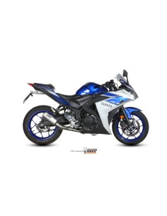 escape completo mivv 2x1 mk3 st steel yamaha yzf r25 2015 24 mt 03 2016 24 r3 2015 24
