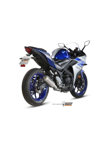 escape completo mivv 2x1 mk3 st steel yamaha yzf r25 2015 24 mt 03 2016 24 r3 2015 24