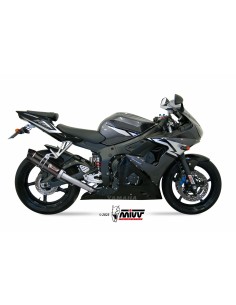 silencioso mivv gp carbon c tapa carbono yamaha yzf 600 r6 2003 05 y 013 l2sc