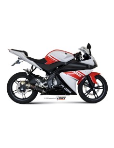 escape completo mivv 1x1 gp carbon yamaha yzf r125 2008 13 y 030 l2s 2