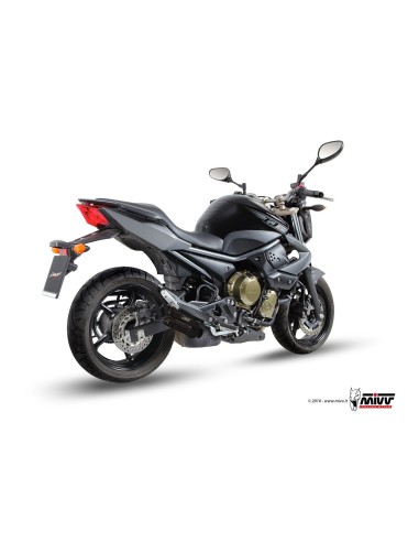 silencioso mivv double gun black yamaha xj6 xj6 diversion 2009 16 y 032 ldgb