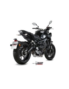 escape completo mivv 3x1 suono st steel con tapa carbono yamaha mt 09 fz 09 2013 20 2