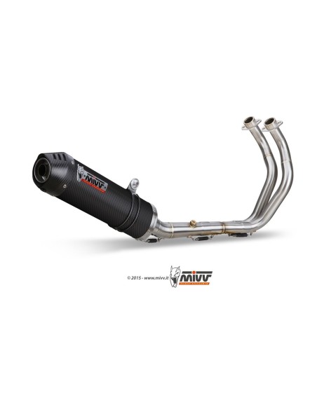 escape completo mivv 2x1 oval carbono con tapa carbono yamaha mt 07 fz 07 2014 25