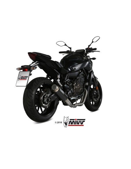 escape completo mivv 2x1 gp pro carbono yamaha mt 07 fz 07 2014 20 y 045 l2p