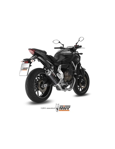 escape completo mivv 2x1 gp carbon yamaha mt 07 fz 07 2014 24 y 045 l2s