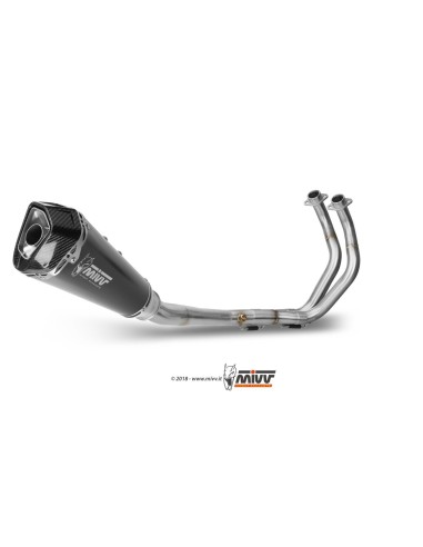 escape completo mivv 2x1 delta race black yamaha mt 07 fz 07 2014 24 y 045 ldrb