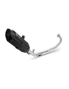 escape completo mivv 1x1 suono black tapa carbono yamaha mt 125 2015 19 yzf r125 2014 18