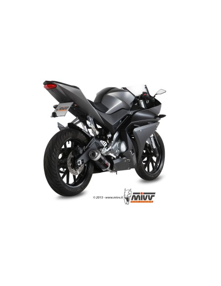 escape completo mivv 1x1 gp black yamaha mt 125 2015 19 yzf r125 2014 18 y 047 lxb