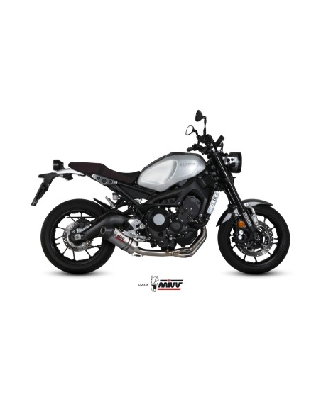 escape completo mivv 3x1 oval titan con tapa carbono yamaha xsr 900 2016 20 y 054 l4c