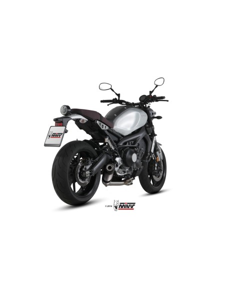 escape completo mivv 3x1 oval titan con tapa carbono yamaha xsr 900 2016 20 y 054 l4c
