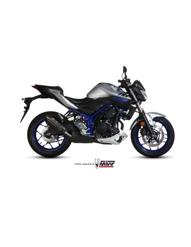 silencioso mivv suono acero negro carbon yamaha mt 03 2016 26 y 055 l9