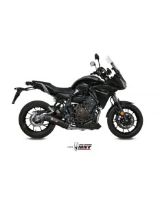 escape completo mivv 2x1 oval carbono tapa carbono yamaha tracer 700 gt tracer 7 2016 25 2