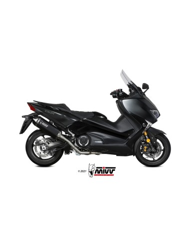 escape completo mivv 2x1 speed edge black yamaha t max 530 2017 19 y 061 lrb