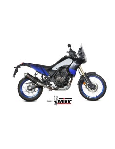 silencioso mivv oval black yamaha tenere 700 2019 26 y 064 lz 2