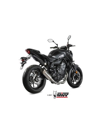escape completo mivv 2x1 gp pro titan yamaha mt 07 fz 07 2021 24 y 065 l6p