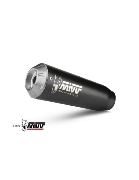 escape completo mivv 1x1 x m1 black yamaha mt 125 2020 24 yzf r125 2019 24 y 067 lc4b