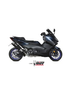 escape completo mivv 2x1 sr 1 black titanium yamaha t max 560 2022 25 y 073 lr1tb 2