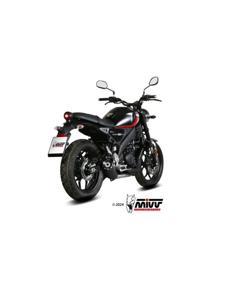 escape completo mivv 1x1 hr 1 black yamaha xsr 125 2022 24 y 075 lh1ba