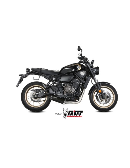 escape completo mivv 2x1 hr 1 black yamaha xsr 700 2021 24 y 077 lh1ba