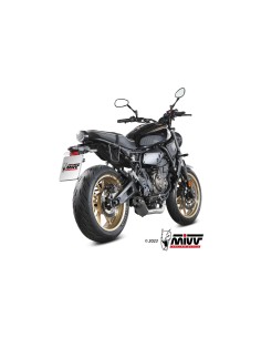 escape completo mivv 2x1 hr 1 black con tapa en carbono larga yamaha xsr 700 2021 24 2