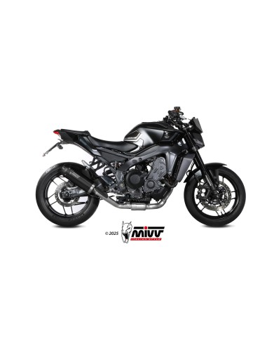 escape completo mivv 3x1 ak 1 black tapa carbono yamaha mt 09 sp fz 09 2024 26 r9 2025