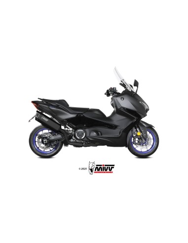 escape completo mivv 2x1 sr 1 black titanio yamaha t max 560 2025 26 y 080 lr1tbn