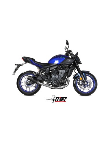 escape completo mivv 2x1 gppro black yamaha mt 07 2025 26 y 084 kxbp