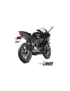 escape completo mivv 1x1 gppro black yamaha mt 125 yzf r125 2025 y 085 kxbp 2