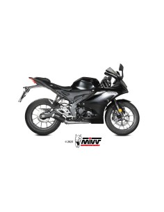 escape completo mivv 1x1 mk3 black yamaha mt 125 yzf r125 2025 y 085 sm3b