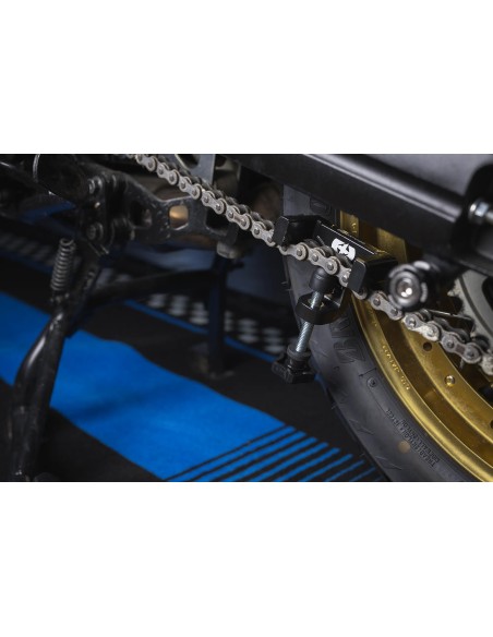 tensor de cadena moto oxford ox344 chain tensioner para ajuste y alineacion de rueda trase