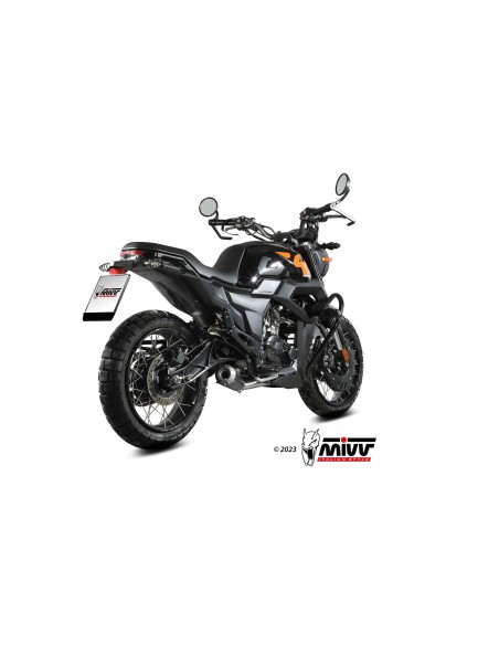 escape completo mivv 1x1 x m1 black zontes zt 125 gk 2021 24 z 004 sc4b