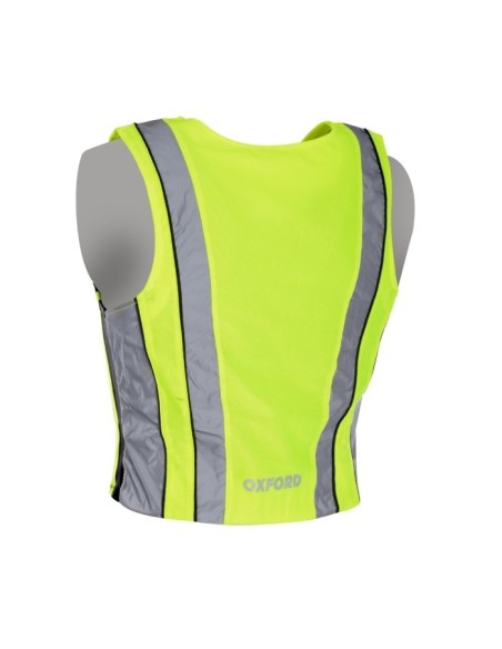 chaleco alta visibilidad oxford of398 active bright top amarillo fluorescente
