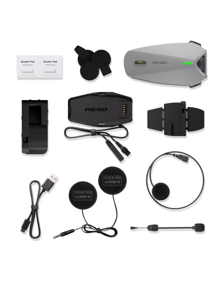 intercomunicador moto reso 001neo pilot neo mesh unisync ip67