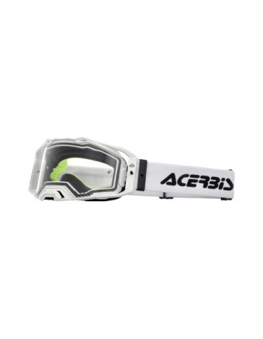 gafas off road acerbis vulcan 0027507 motocross enduro antivaho blanco