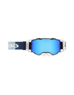 gafas off road acerbis vulcan mirror 0027508 motocross enduro lente espejo blanco neg 2