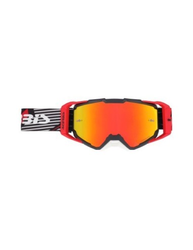 gafas off road acerbis vitrion mirror 0027520 motocross enduro lente espejo negro rojo
