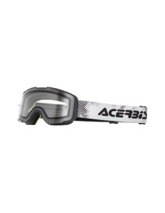 gafas infantiles off road acerbis vanguard kid 0027525 090 negras lente transparente