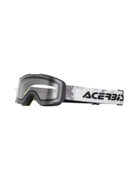gafas infantiles off road acerbis vanguard kid 0027525 090 negras lente transparente