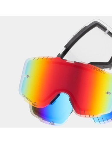 gafas infantiles off road acerbis vanguard kid mirror 0027526 316 negro azul