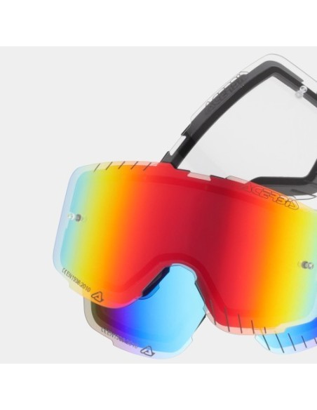 gafas infantiles off road acerbis vanguard kid mirror 0027526 316 negro azul
