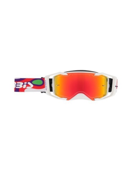 gafas off road acerbis vortex mirror 0027785 motocross enduro lente espejo blanco rojo