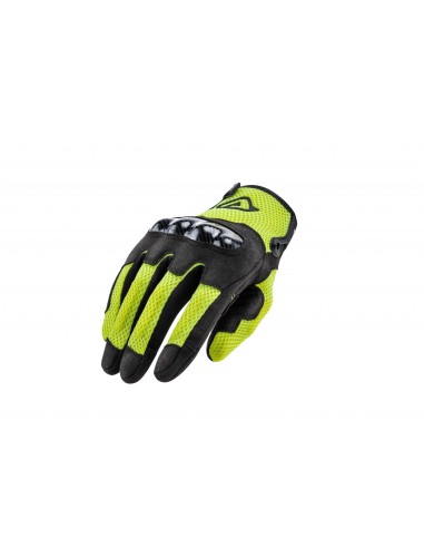 guantes acerbis ramsey my vented amarillo y negro 0023478 318