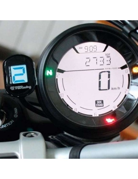 indicador de marcha geartronic para kawasaki z pz racing gt3100 k1