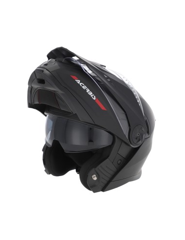 casco modular acerbis rider color negro mate 0026576 091